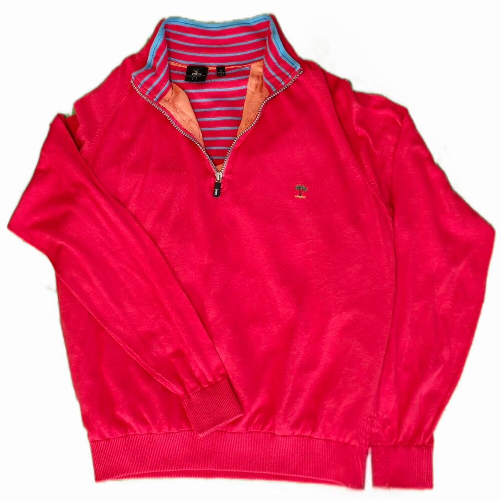 Fairway And Greene Quarter Zip Windsweater  size S